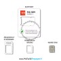 carte sim prépayée sfr connect format triple découpe avec adaptateur Mini SIM (Standard), adaptateur Micro SIM, Nano SIM