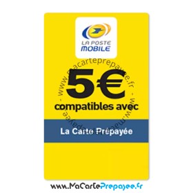 recharge la poste mobile 5 euros,la poste mobile recharge carte prépayée,recharge la poste mobile,recharge 4g la poste mobile