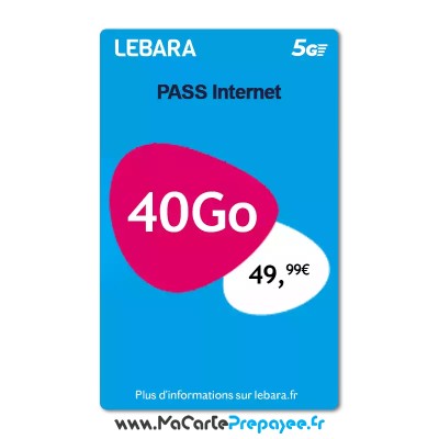 pass internet lebara, pass internet xl lebara, recharge lebara internet en ligne, pass internet sml lebara