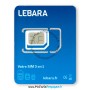 lebara sim, lebara data sim card, lebara carte sim sans engagement, carte sim prépayée lebara, lebara France prepaid sim card