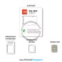 carte sim prépayée sfr 10 euros crédit format triple découpe avec adaptateur Mini SIM (Standard), adaptateur Micro SIM, Nano SIM